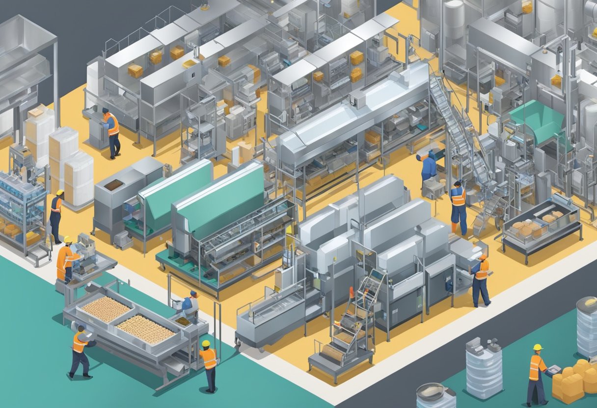 Layout productivo industria alimentaria SENASA